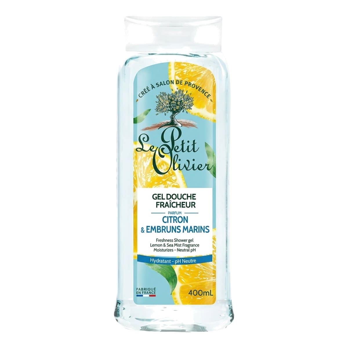 Le Petit Olivier Gel de Ducha Frescura Lima & Bruma Marina1