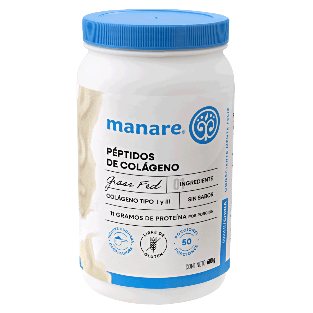 Manare Péptidos de Colágeno 600 g4