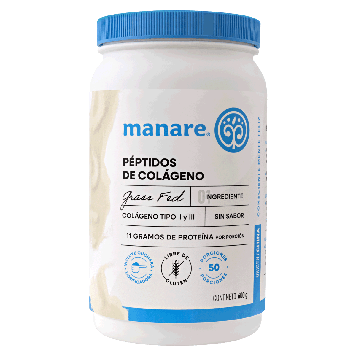 Manare Péptidos de Colágeno 600 g1