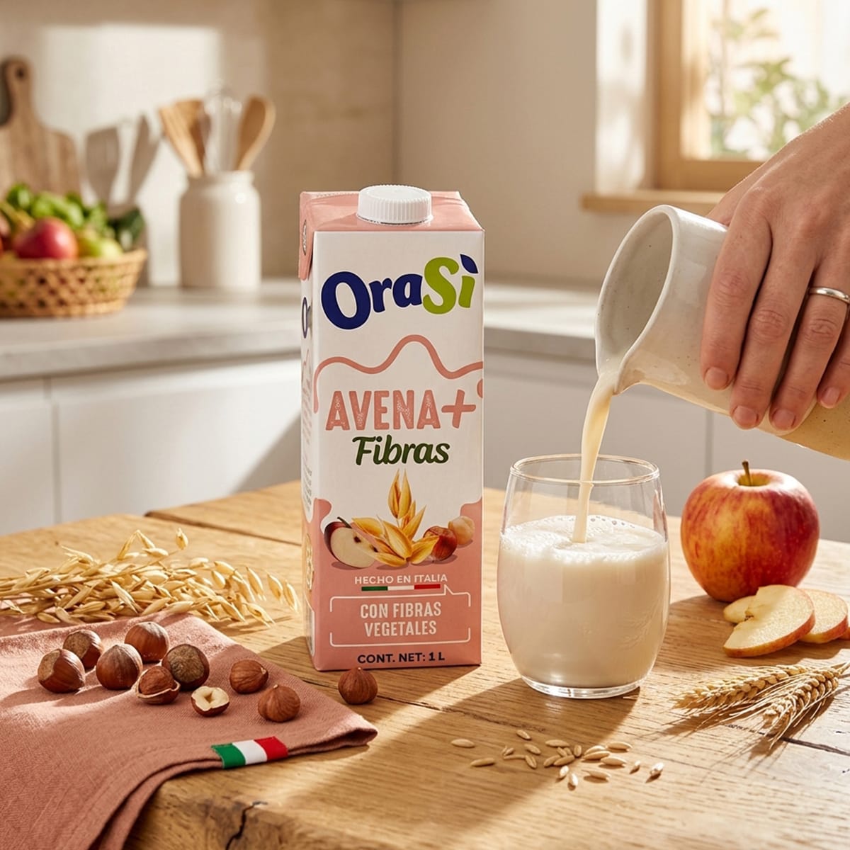 Orasi Bebida Vegetal de Avena + Fibras3