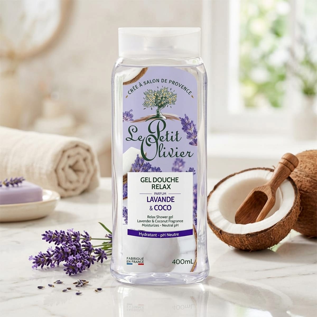 Le Petit Olivier Gel de Ducha Relajante Lavanda & Coco2