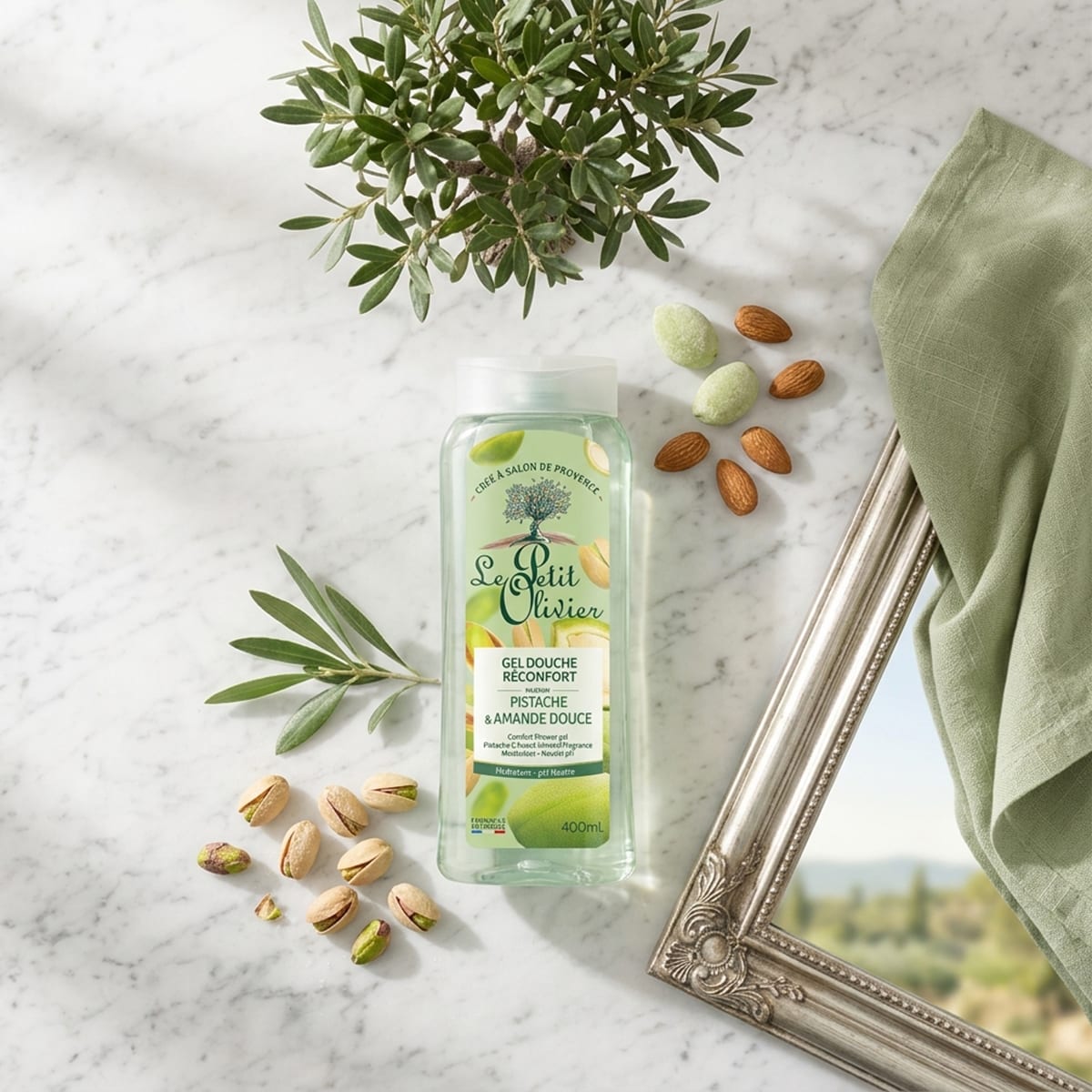 Le Petit Olivier Gel de Ducha Confort Pistacho & Almendra Dulce3