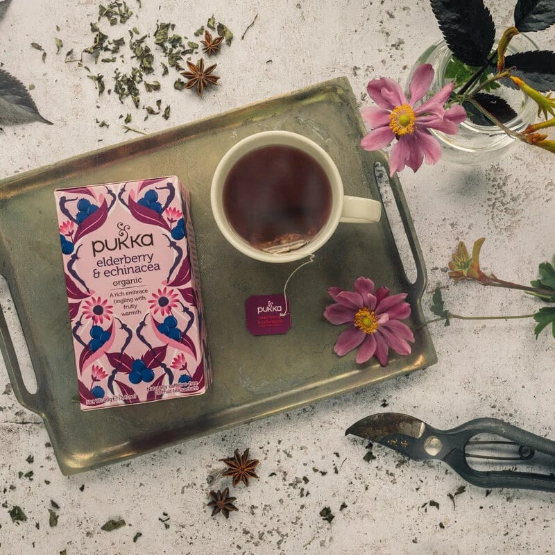 Pukka Elderberry & Echinacea 20 Bolsitas X 4 UN2