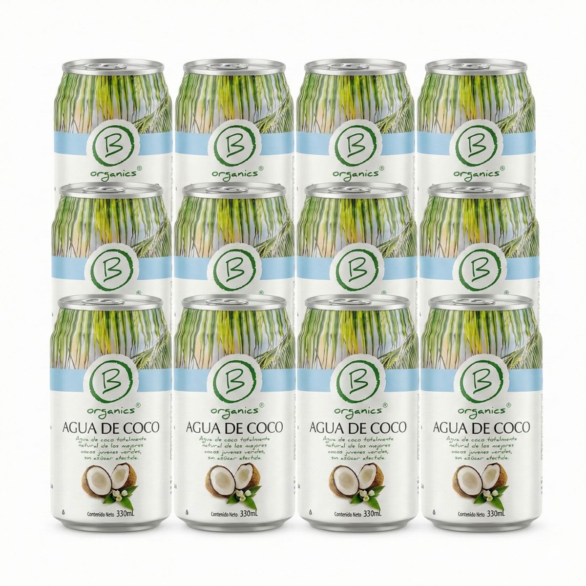 12-Pack Agua de Coco Natural 12 x 330 mL1