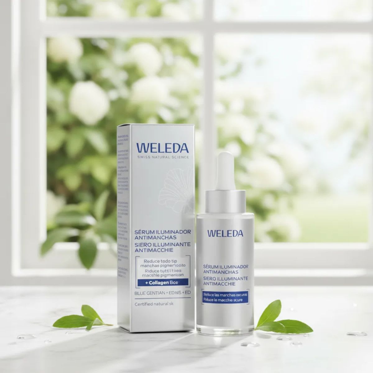 Weleda Genciana Azul y Edelweiss Serum Iluminador Antimanchas +504