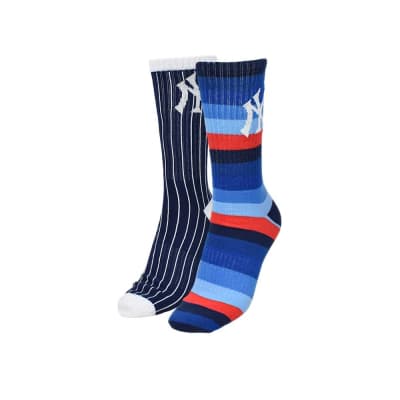PACK 2 PARES DE CALCETAS MLB NY YANKEES