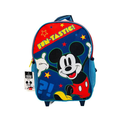 MOCHILA MICKEY FUNTASTIC CON RUEDAS 14''3