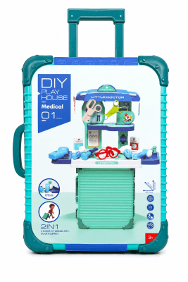MALETA CON RUEDAS PLAY HOUSE MEDICAL