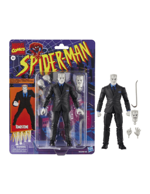 FIGURA DE ACCIÓN SPIDERMAN LEGENDS SERIES TOMBSTONE