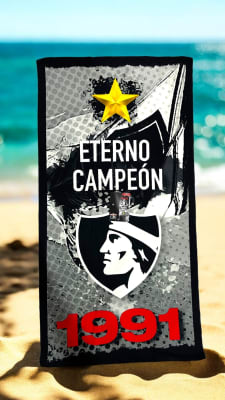 TOALLA DEL COLO COLO DISEÑO 'CAMPEON 91'1