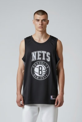 POLERA NBA SIN MANGAS BROOKLYN NETS DURANT1