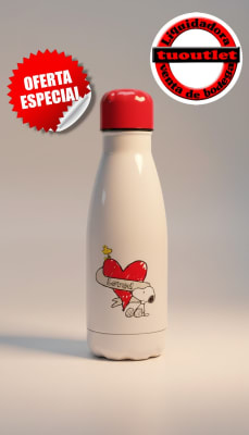 BOTELLA DE ALUMINIO DE SNOOPY1