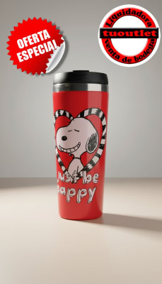 BOTELLA METALICA DE SNOOPY1