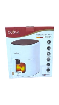 FREIDORA DE AIRE ROMA DORAL BLANCA