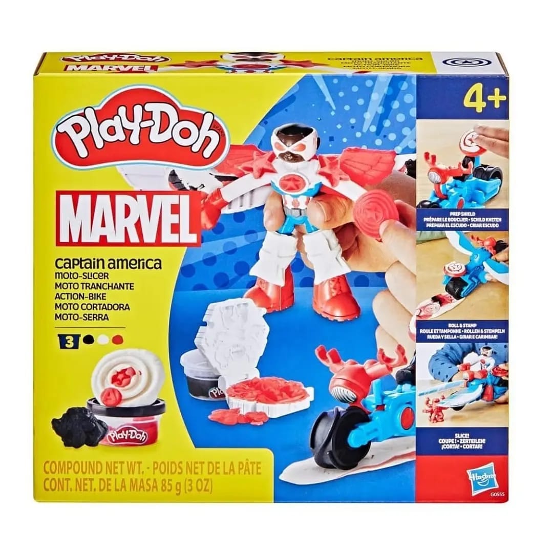 PLAY-DOH CAPITÁN AMÉRICA4
