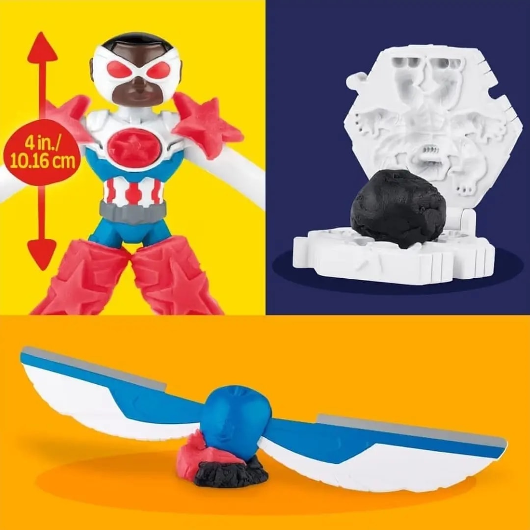 PLAY-DOH CAPITÁN AMÉRICA6