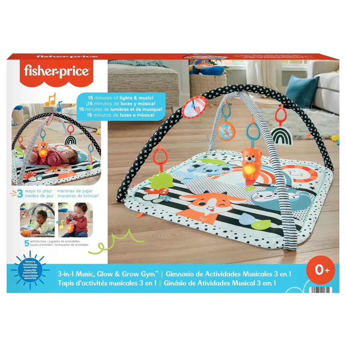 GIMNASIO DE ACTIVIDADES MUSICALES 3 EN 1 0