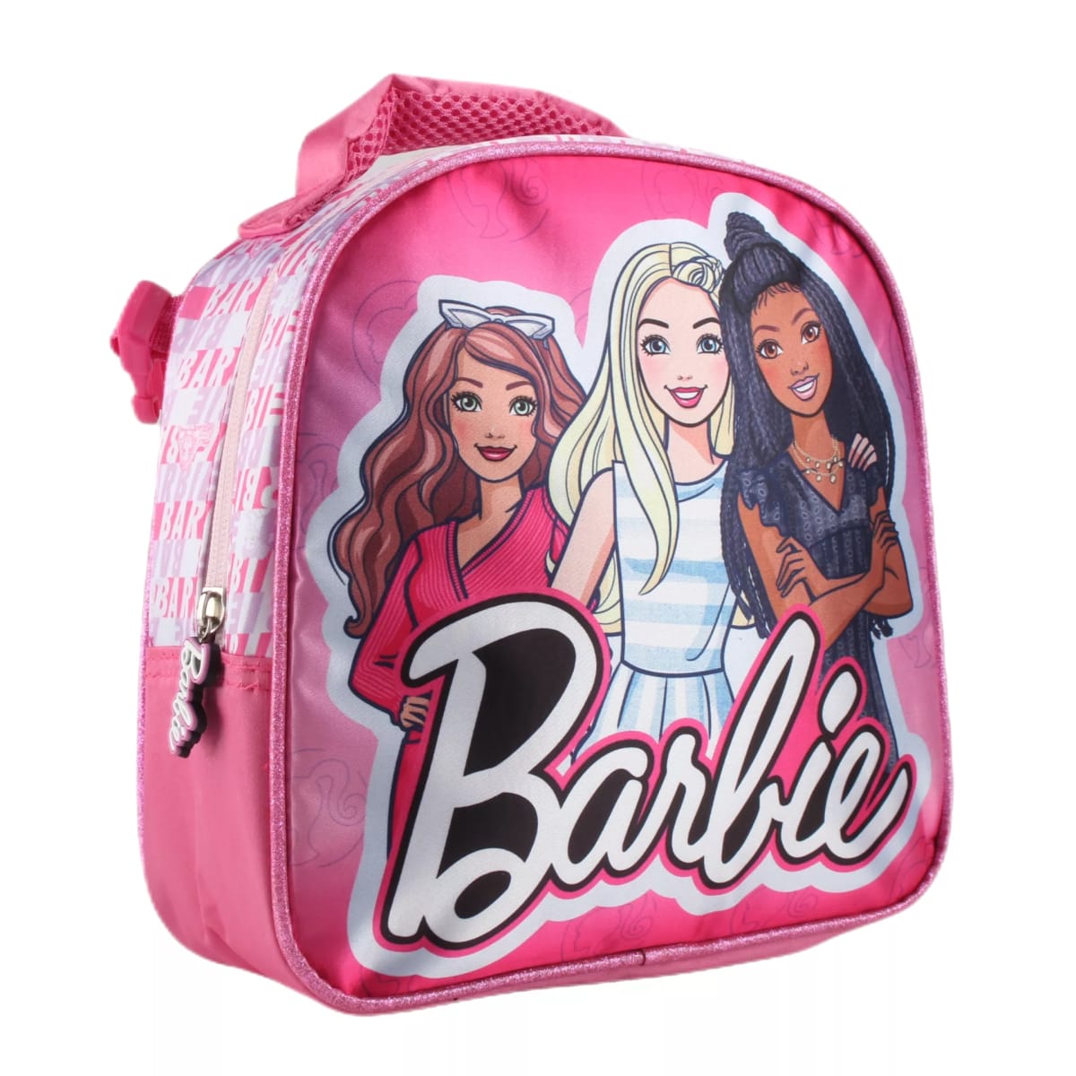 SET SATIN MOCHILA CON LONCHERA BARBIE 14''9