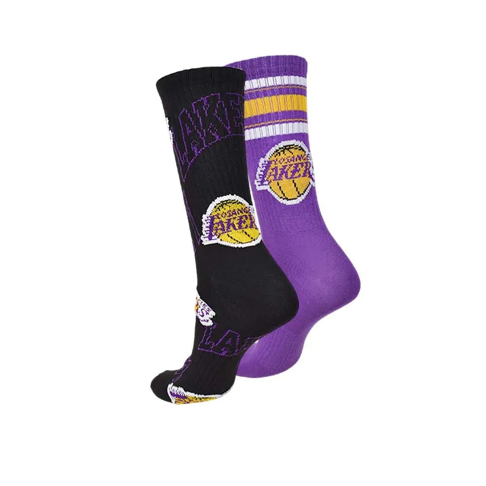 PACK 2 PARES DE CALCETAS NBA LA LAKERS2