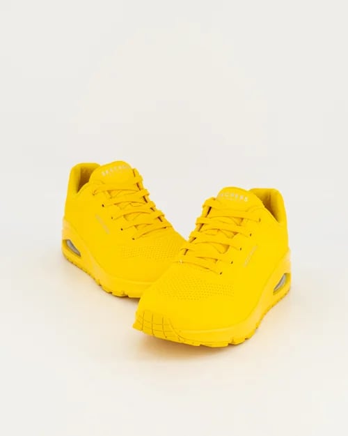ZAPATILLAS SKECHERS UNO STAND ON AIR YELLOW 1