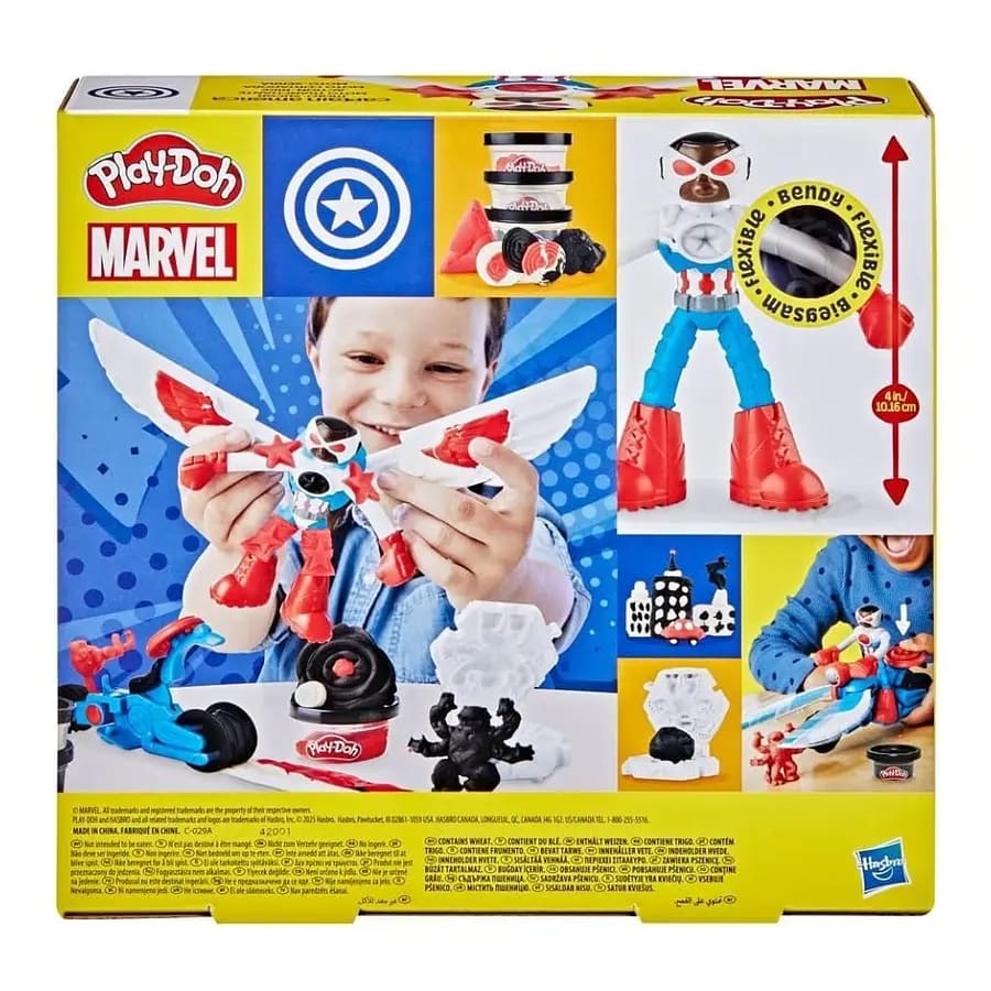 PLAY-DOH CAPITÁN AMÉRICA1