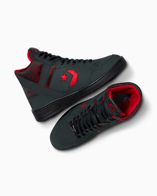 ZAPATILLAS CONVERSE X NARUTO ITACHI WEAPON MID 3