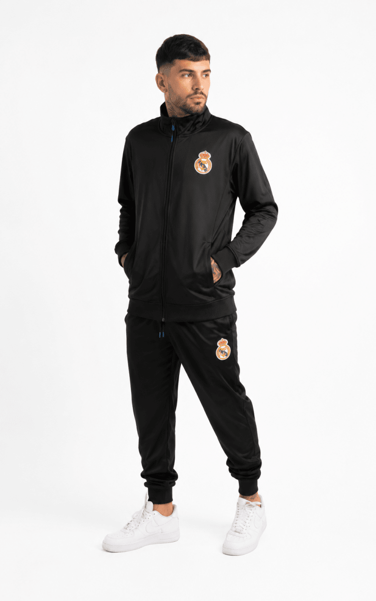 CONJUNTO RELA MADRID NEGRO 2