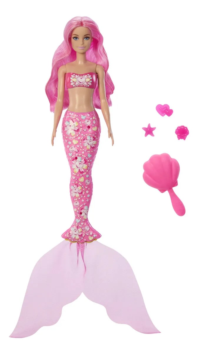 BARBIE COLOR REVEAL 6 SORPRESAS SIRENAS SERIES1