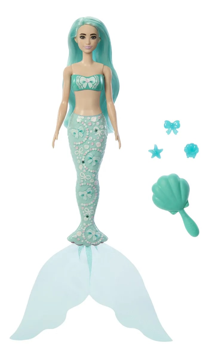 BARBIE COLOR REVEAL 6 SORPRESAS SIRENAS SERIES4