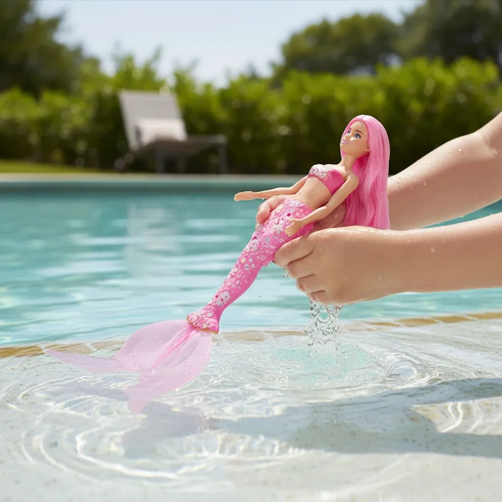 BARBIE COLOR REVEAL 6 SORPRESAS SIRENAS SERIES9