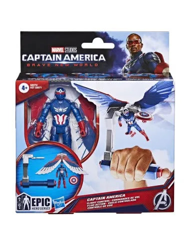 CAPITAN AMERICA BRAVE NEW WORLD VUELO CONTROLADO 1