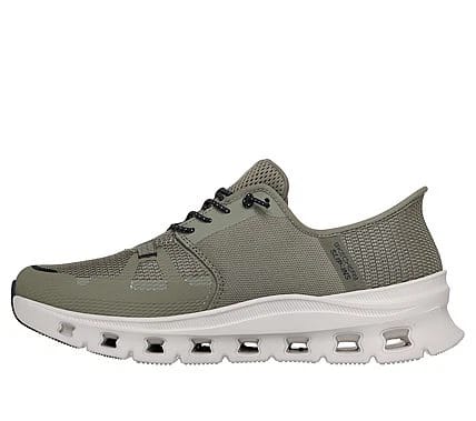 ZAPATILLAS SKECHERS GLIDE STEP PRO OLIVE/BLK4