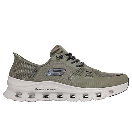 ZAPATILLAS SKECHERS GLIDE STEP PRO OLIVE/BLK1