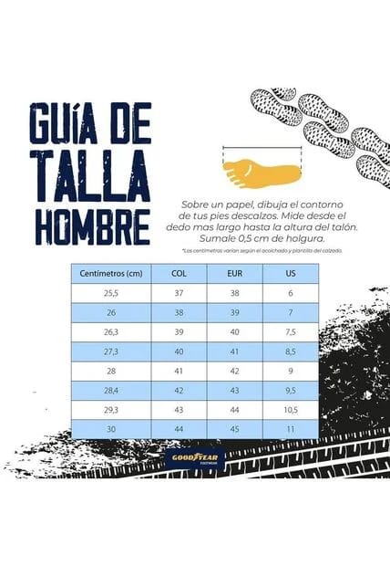 ZAPATILLAS GOODYEAR TRUDEN M4