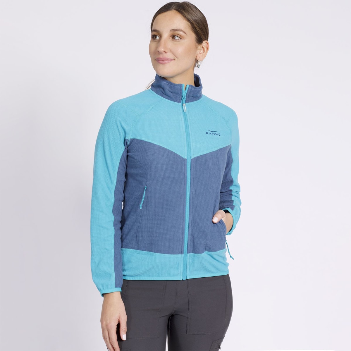 POLERON MICROPOLAR KANNU AZUL / CELESTE 2