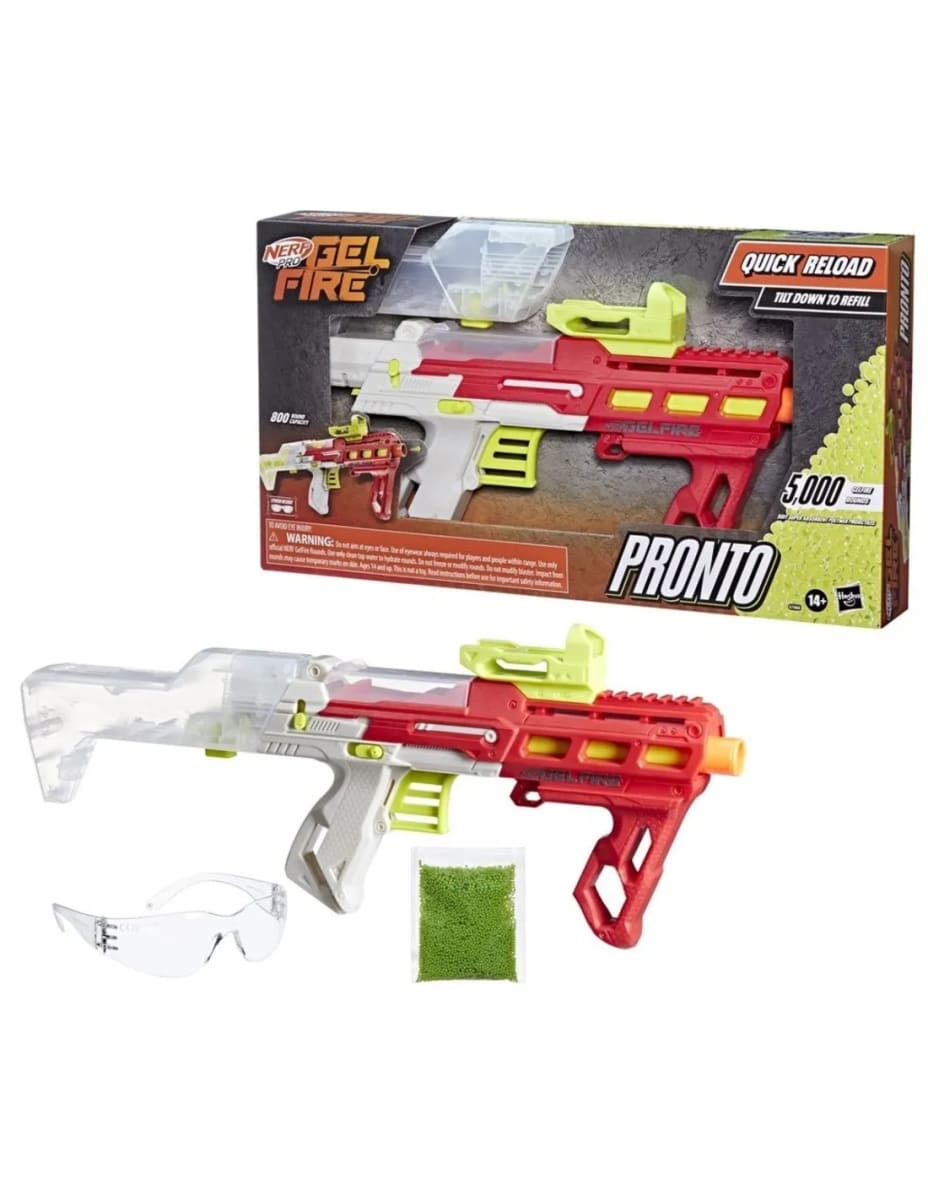 NERF GELFIRE PRONTO 1