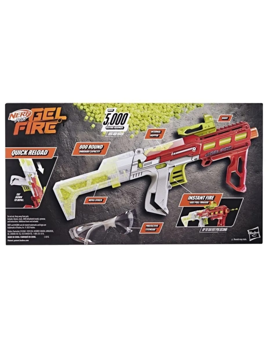 NERF GELFIRE PRONTO4