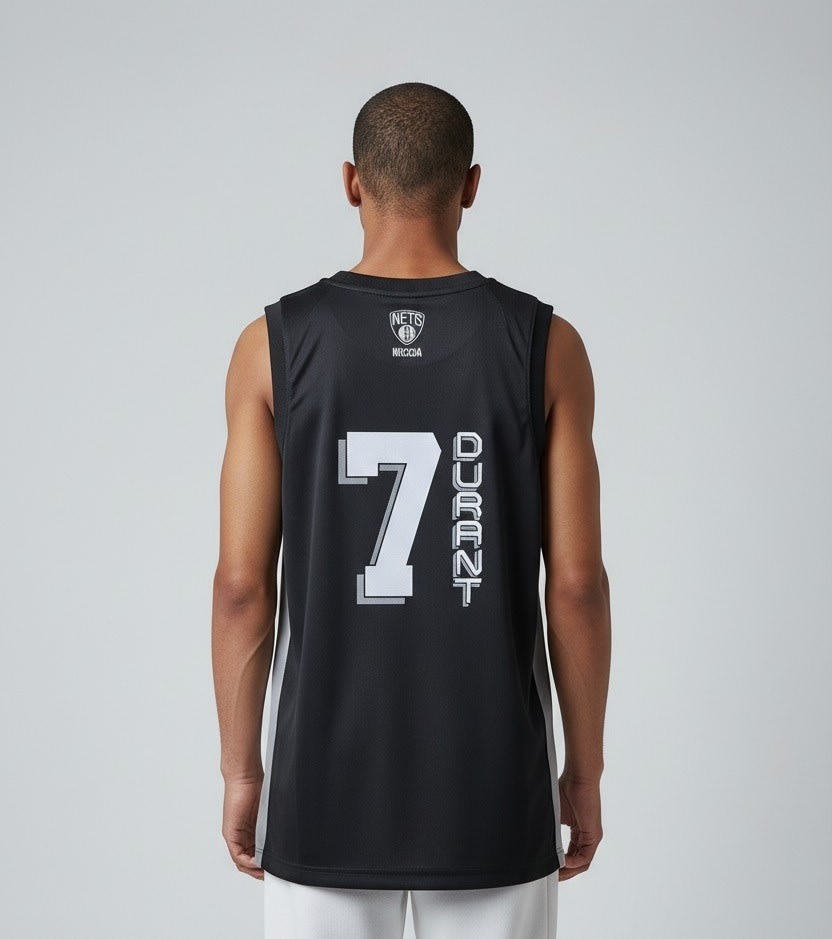 POLERA NBA SIN MANGAS BROOKLYN NETS DURANT2