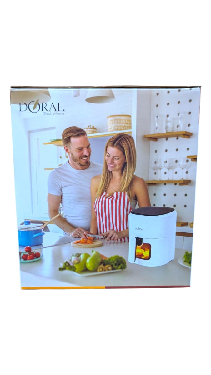 FREIDORA DE AIRE ROMA DORAL BLANCA1