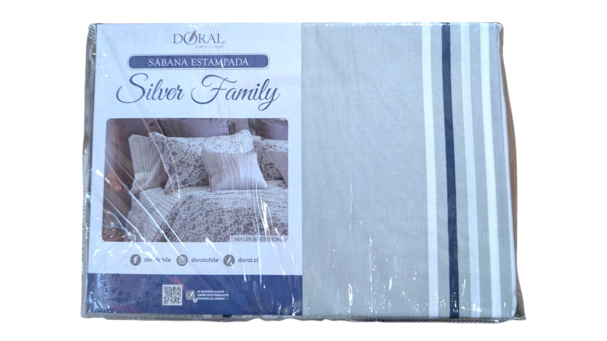 SET DE SABANAS SILVER FAMILY 1.5 PLAZAS3