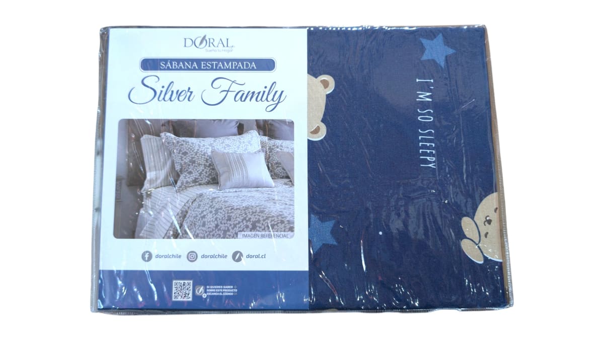 SET DE SABANAS SILVER FAMILY 1.5 PLAZAS6