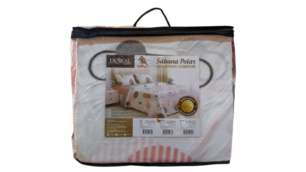 SABANAS POLAR ESTAMPADAS COMPOSE 2.0 PLAZAS 2
