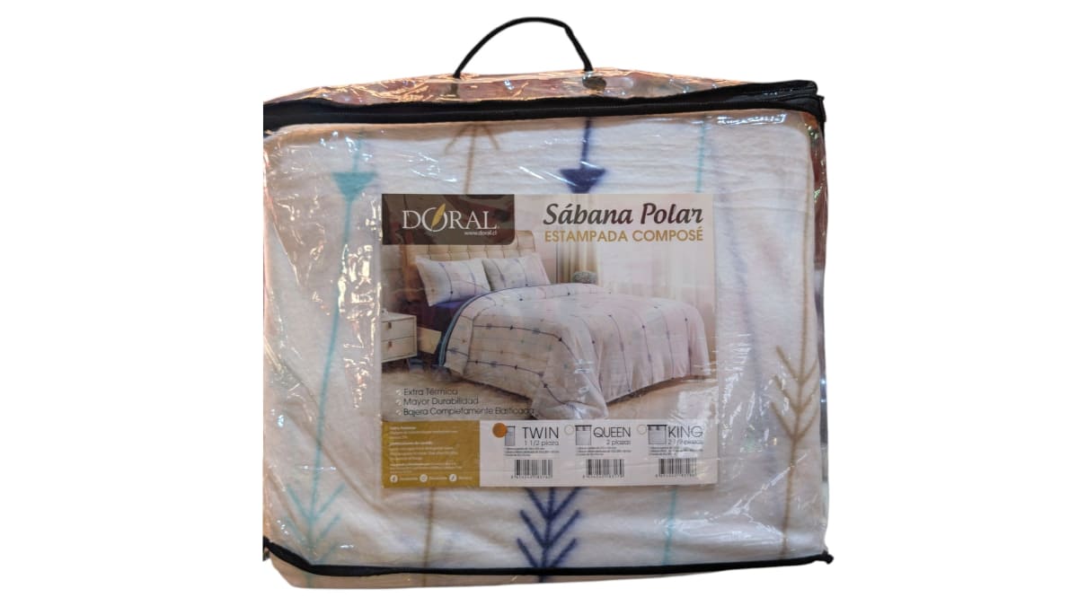 SABANAS POLAR ESTAMPADAS COMPOSE 1.5 PLAZAS3