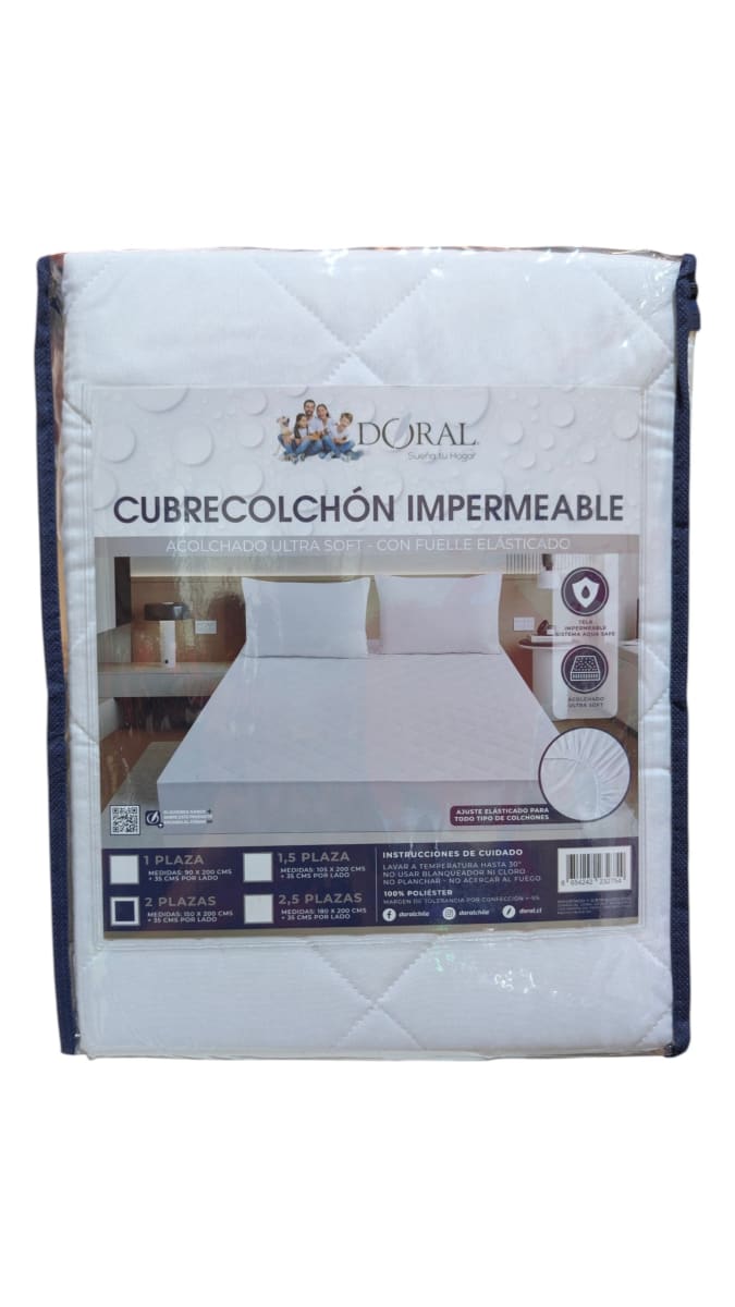 CUBRECOLCHON IMPERMEABLE 1.5 PLAZA DORAL 0