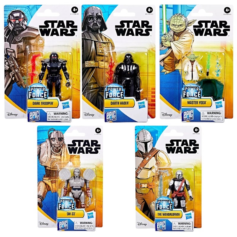 FIGURAS STAR WARS POWER THE FORCE 0