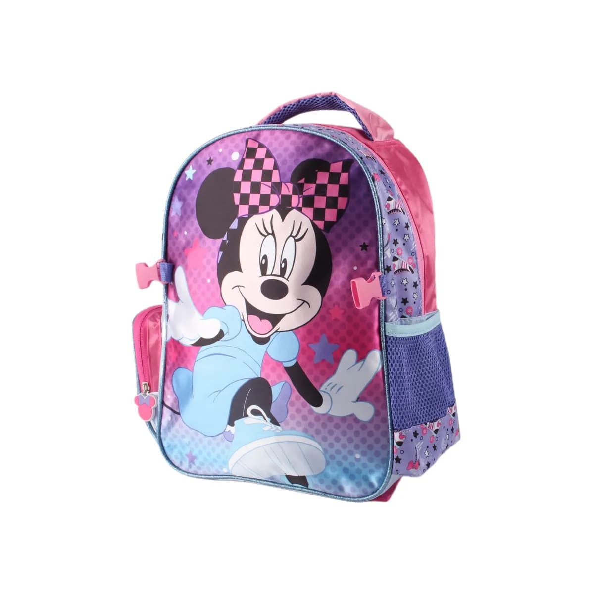 SET MOCHILA DE SATIN CON LONCHERA MINNIE 14