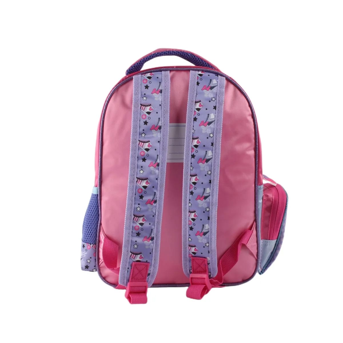 SET MOCHILA DE SATIN CON LONCHERA MINNIE 14