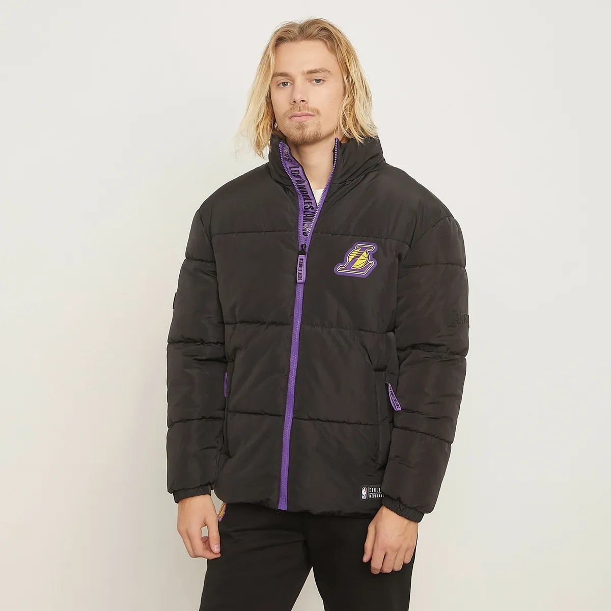 PARKA NBA LA LAKERS NEGRA 2