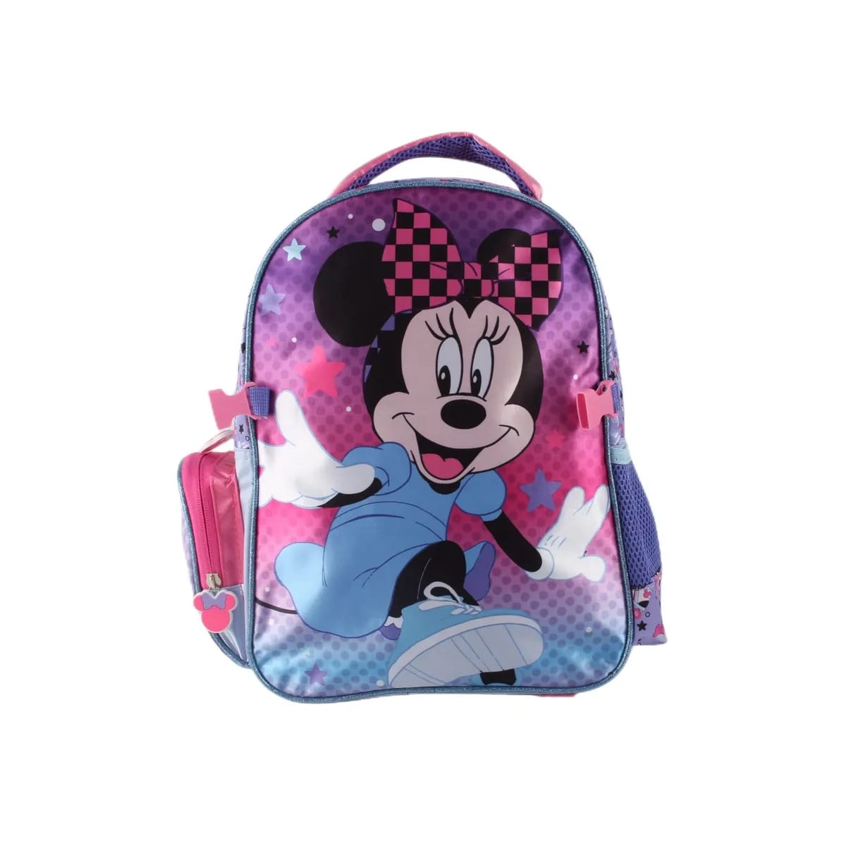 SET MOCHILA DE SATIN CON LONCHERA MINNIE 14