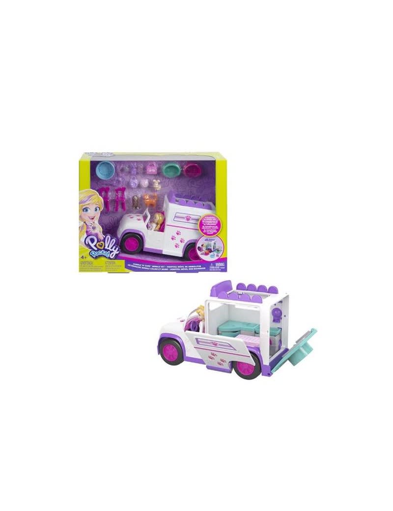 Polly Pocket Veterinario POLLY POCKET HOSPITAL MOVIL DE